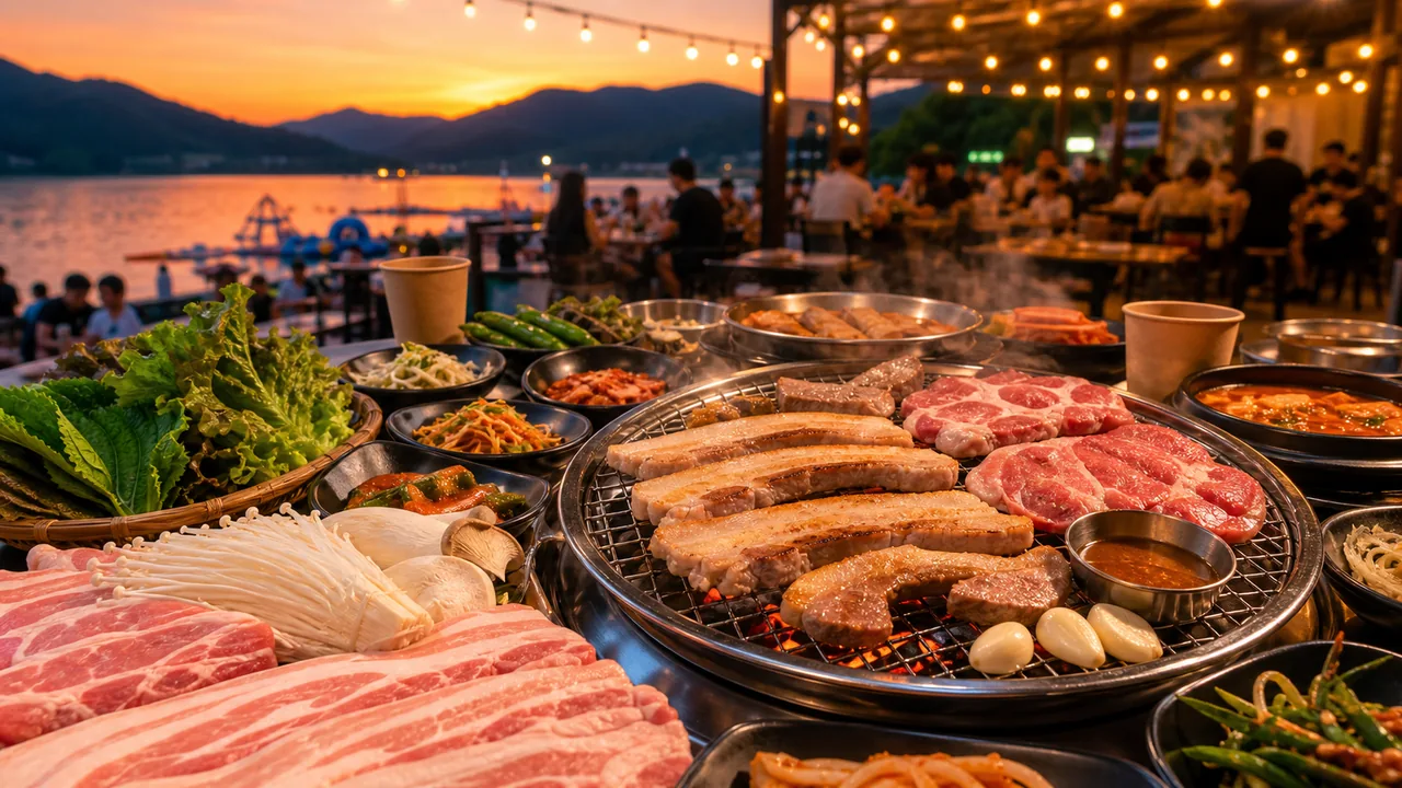선셋740 BBQ 공간 이미지